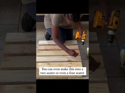 Video: Mobilier de grădină DIY: idei și recomandări interesante