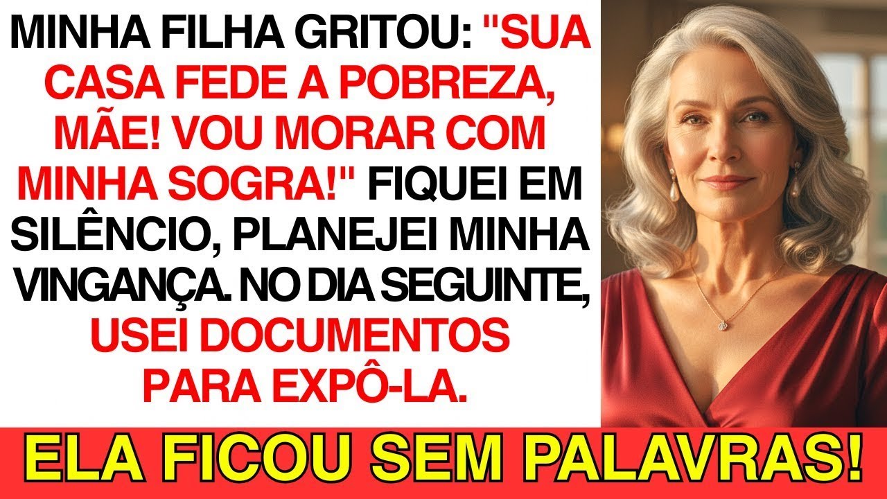 Minha filha gritou: ‘Sua casa fede!’ e saiu com as malas... Então eu mostrei quem manda!