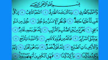 سورة الطارق بصوت القارئ صالح