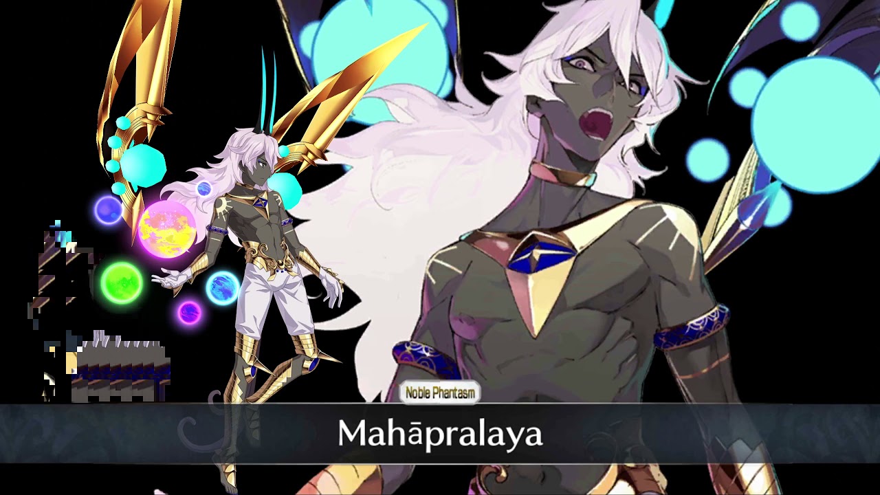 FGO NA: Lostbelt 4 - Arjuna Alter fight featuring Merlin