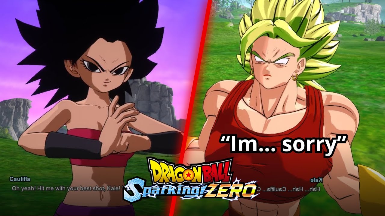 Caulifla vs Legendary Kale Interactions and Combat - Dragon Ball ...