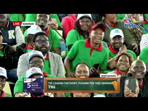 Mwinyi Bakoko S Shairi Praising Teachers During WorldTeachersDay2025 At Kasarani