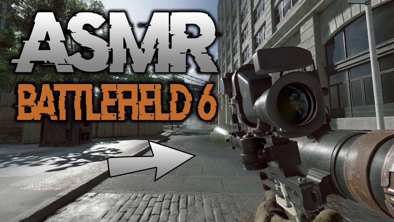 (ASMR) Battlefield 6 Relaxing Gum Chewing 😴