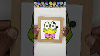 So Hoppy The Amazing Digital Circus Ribbit Cardboard Pinballs Game #art #feedshorts #papercraft #diy