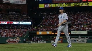 CHC@STL: Samardzija allows one run over seven frames