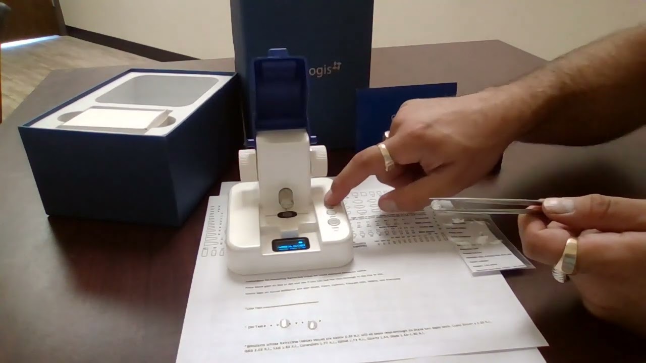 Gemlogis LEO Diamond Segregator quick tutorial on testing simulants and CZ.