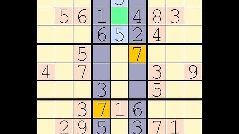 How to Solve Washington Times Sudoku Difficult  12 June, 2024