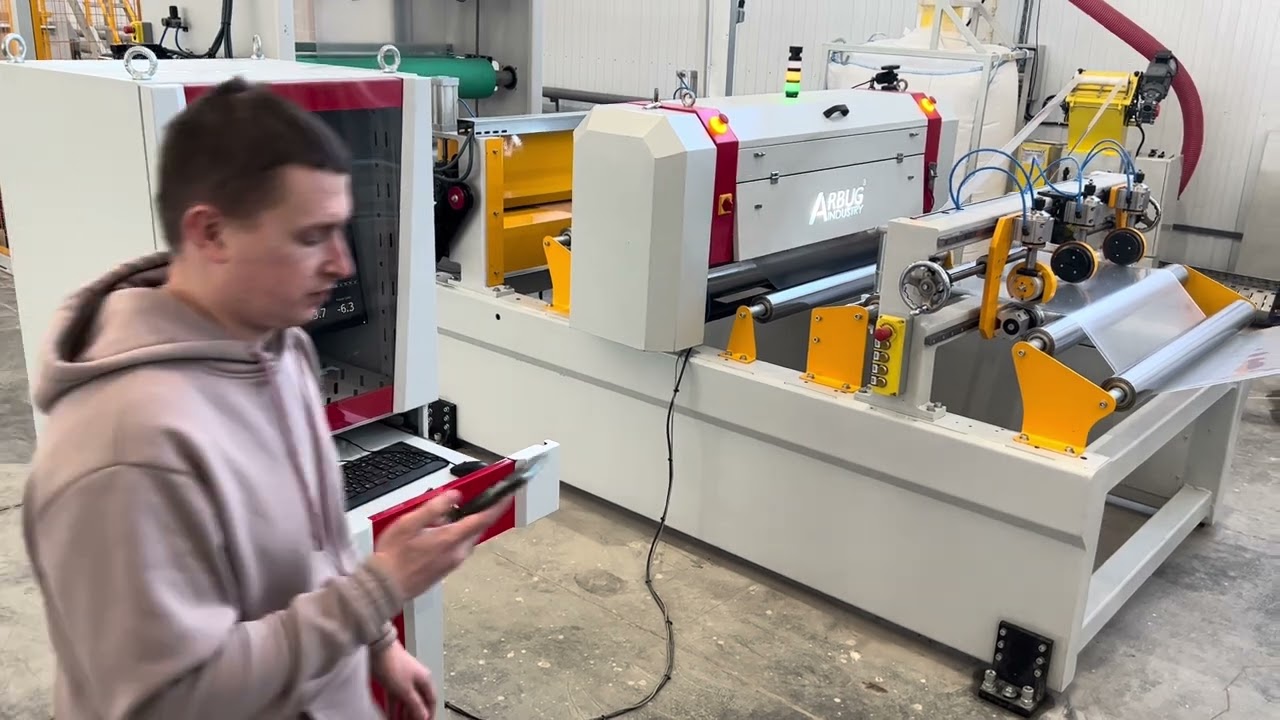 OZMAK MACHINERY EXTRUSION SHEET LINE / RUSSIA -2