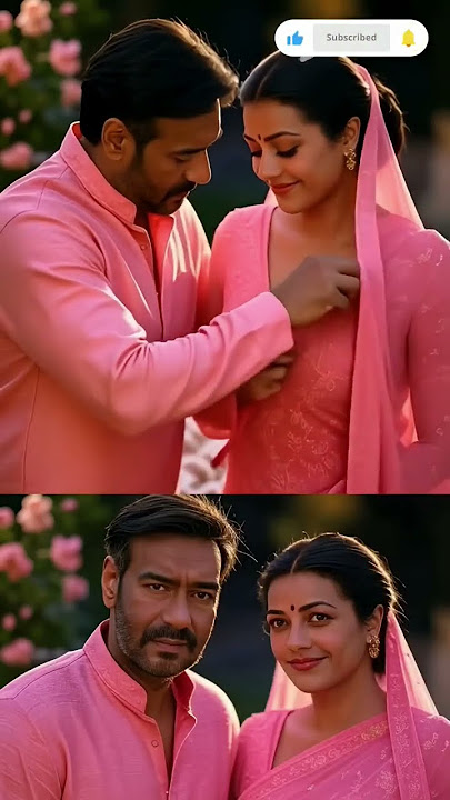 Ajay Devgan and madhuri dixit enjoying #shortsfeed #trending #youtubeshorts #aishorts #shortvideo