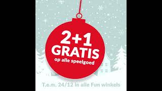 2+1 Gratis op alle speelgoed