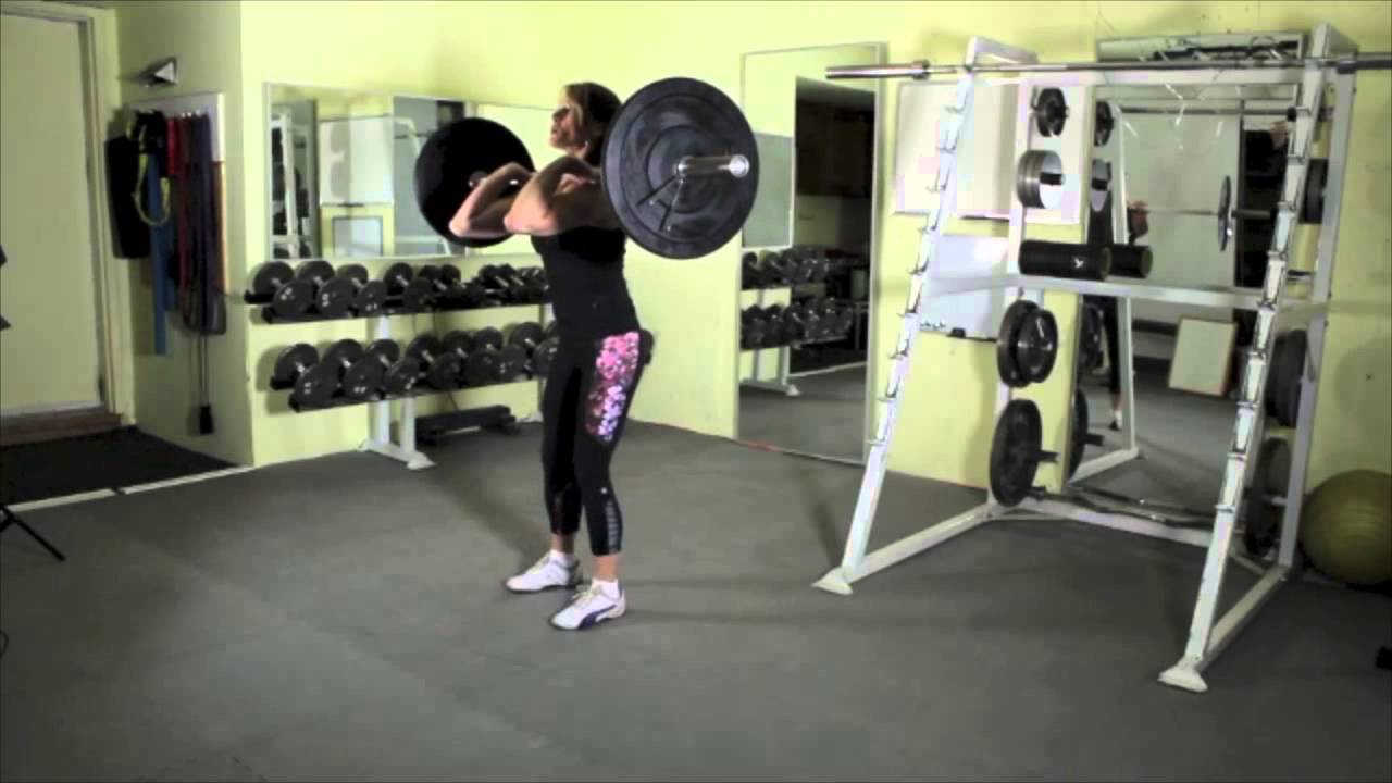 Leg QUIVERING Total Body Barbell Challenge (shreds your core) YouTube