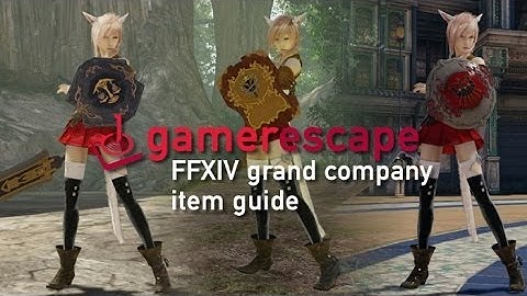 How to obtain FFXIV Grand Company Swords and Shields in Lightning Returns: Final Fantasy XIII