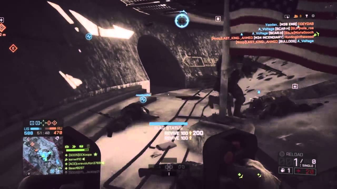 BF4 Glitch Operation Locker - shot through tower