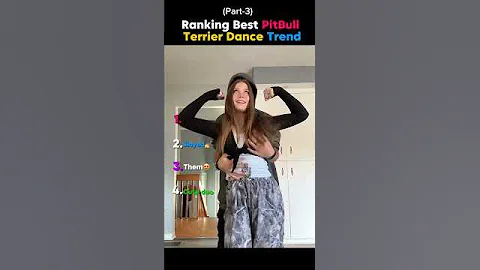 Ranking Best PitBull Terrier Trend✨ -Part 3 #shorts