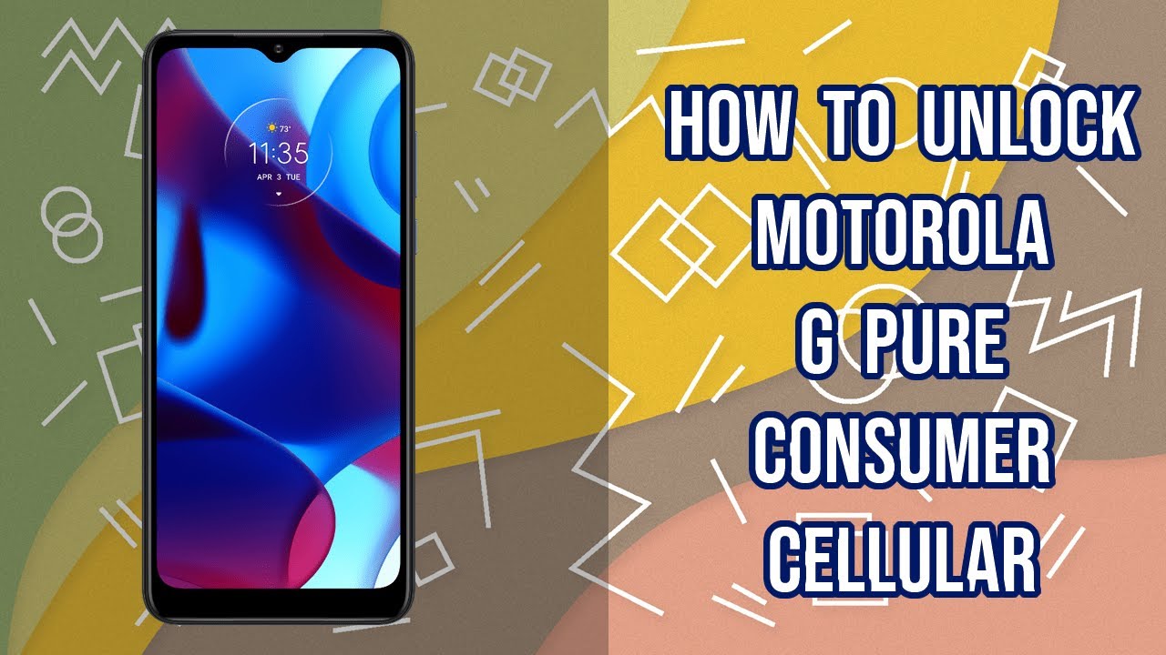 Unlock Motorola G Pure Consumer Cellular & Verizon by imei code, T