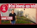 How to install Mr Cool Universal Heat Pump: air conditioning and heat solution
