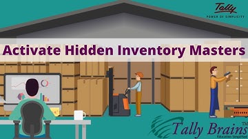 Hidden option in Inventory Masters [Tally Brains Narnaul]