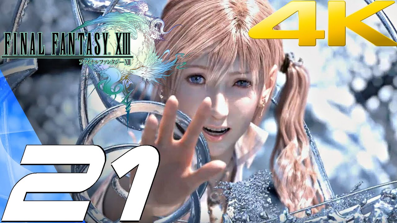 Final Fantasy XIII - Walkthrough Part 21 - Barthandelus Boss [4K 60FPS]