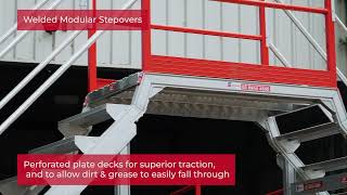 Celebrity The Welded Modular Stepover system provides a stable 45-degree stair access solution, purpose-bui... Net Worth