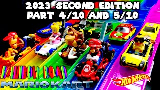 Mario Kart Hot Wheels Rainbow Road 2023 Second Edition, Part 4/10 AND 5/10‼️