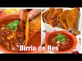 BIRRIA DE RES CON CONSOMÉ Y TACOS, UNA RECETA DELICIOSA, FACIL Y RAPIDA