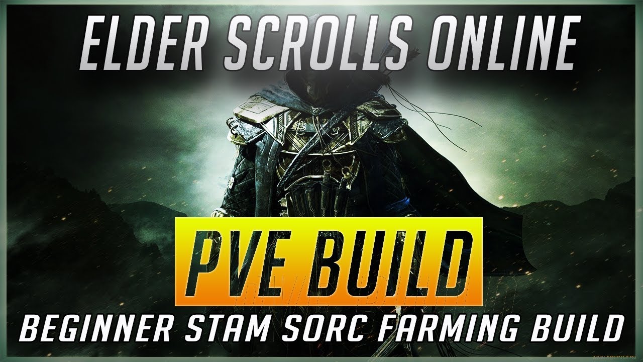 Easy Stam Sorc Beginners Farming Build - Elder Scrolls Online - YouTube