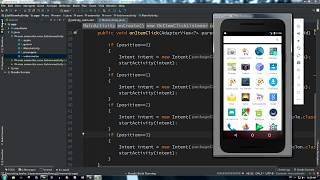 How to open new activity from listview item click event