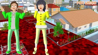 Download Lagu Yuta Mio Kaget Kota Sakura Banjir Mix Lava Minyak...😅🤣😱 | Sakura School Simulator | Papi Wilson MP3