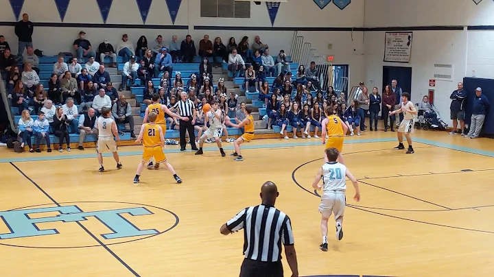 Anthony Barthel hits a three from the wing