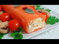 🍣УМОПОМРАЧИТЕЛЬНО Вкусный Рулет из Красной Рыбы, Лосося/Ролл с Семгой/Закуска на Все Времена