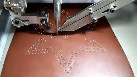 JYL-A6 High speed hitting rivets machine for leather