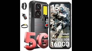 OUKITEL WP300 5G Rugged Smartphone 36GB+512GB 16000mAh Review - Pros &amp; Cons - oukitel wp300 5g