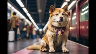 "Hachiko's Tale: Unveiling Loyalty Beyond Words - A Heartwarming AI Journey"