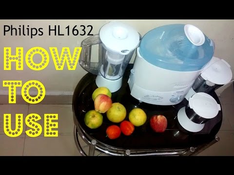 philips-hl1632-500-juicer-mixer-grinder-how-to-use-video-/-review-|-indian-consumer