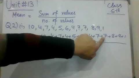 Maths VI Lecture No  18 Unit 13 Information Handling and Probability , Ex#12 2, and 12 3