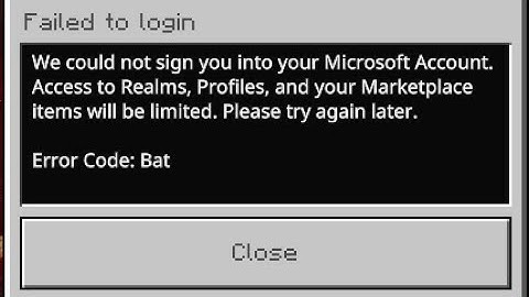 Fix Minecraft for windows sign in error code BAT (22K Veiws !)