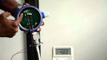Calibration Procedure for Push button Rope type Capacitanc Level Transmitter (English)