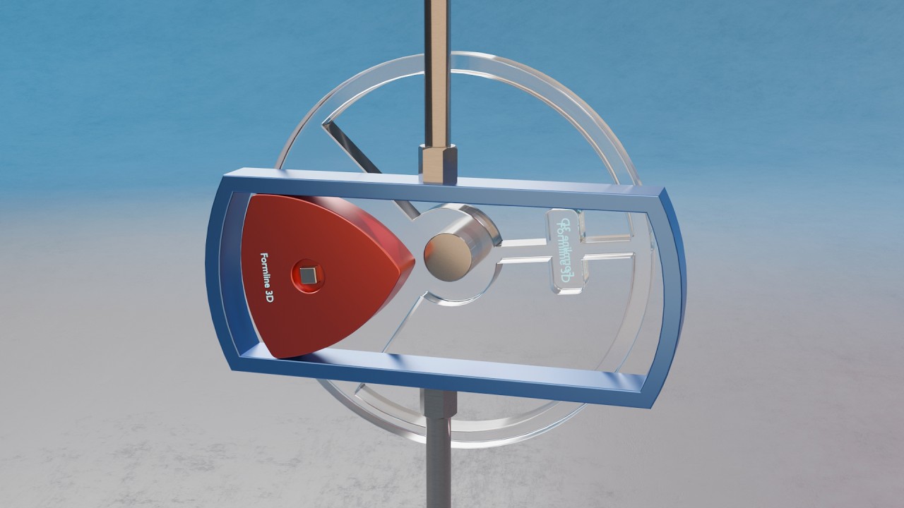 #135 Reuleaux Triangle Cam Valve Motion – 507 Mechanical Movements 3D Animation
