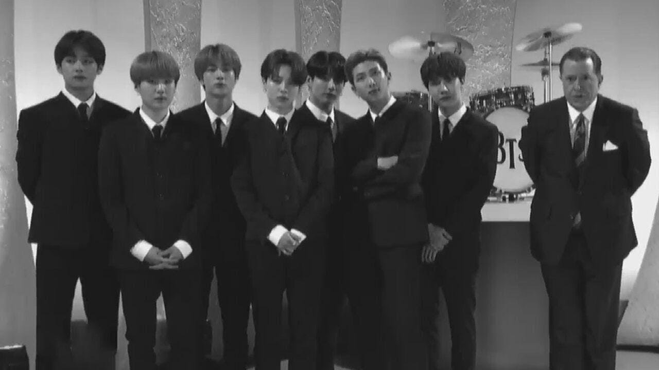 BTS Channels The Beatles For Performance of Boy With Luv