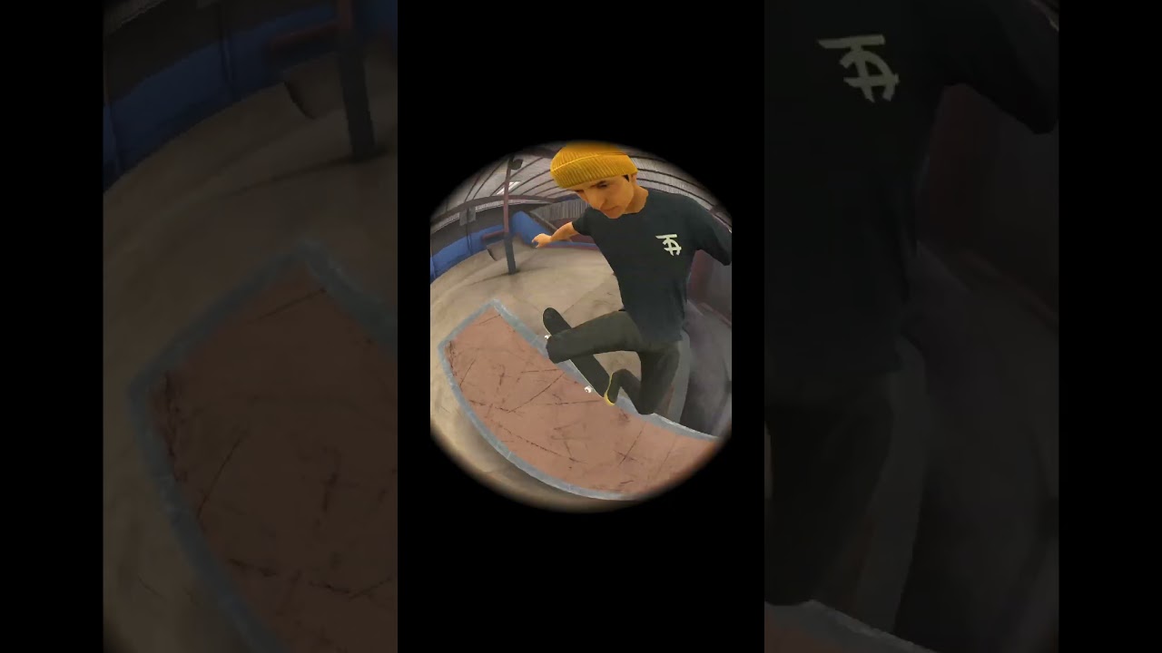 Kickflip nose grind the hubba 