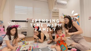 vlog | spending time with family, bts q&a, online business (sofia manzano)