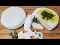 طريقة تحضير الجبنة البيضاء المنزلية How to Make Homemade White cheese or Jebneh Bayda