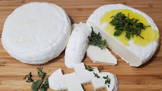 طريقة تحضير الجبنة البيضاء المنزلية How to Make Homemade White cheese or Jebneh Bayda screenshot 5