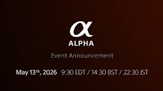Ready for the next R of Sony Alpha that is coming...