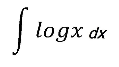 ∫ log x integration