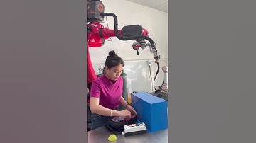 Welding robot.#industrial #robot #welding #spraying #stamping #machine #manufacturing