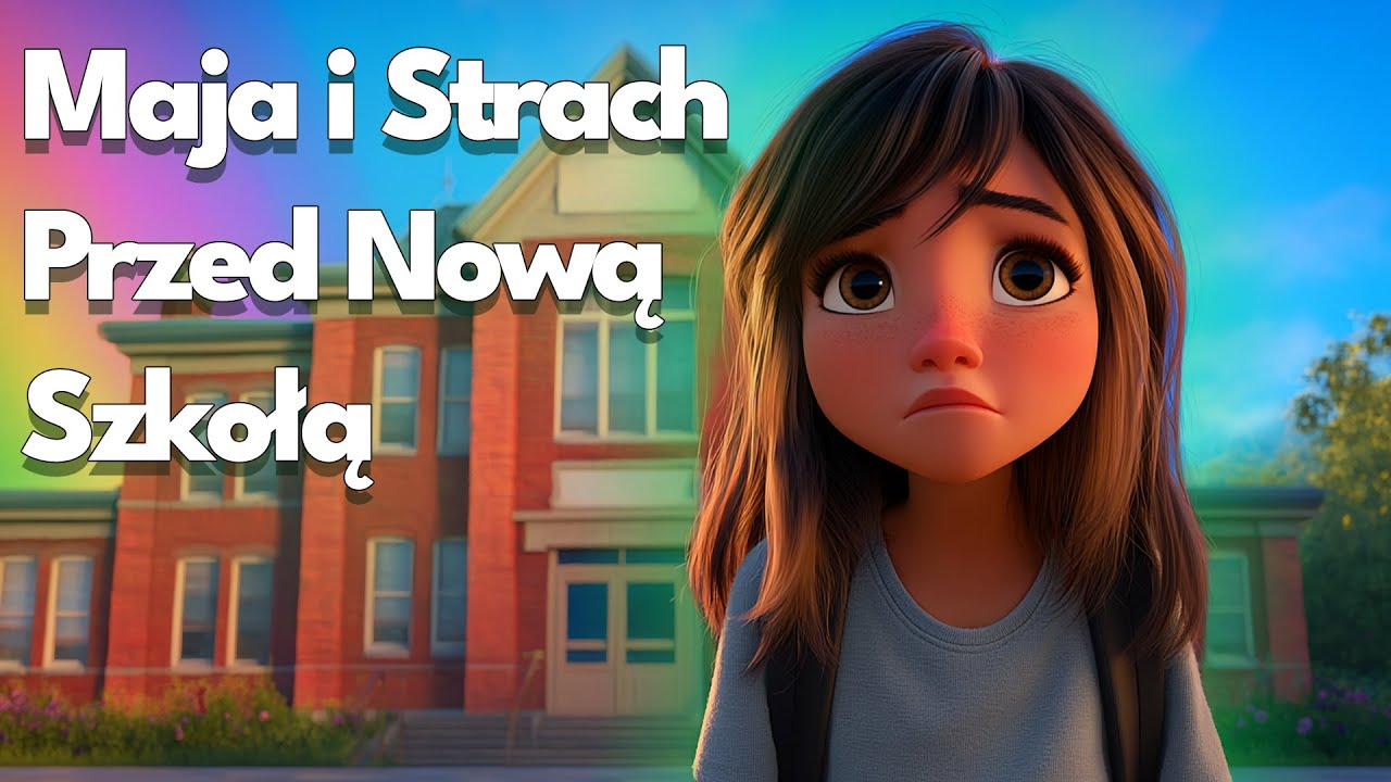 Maja i Strach Przed Nową Szkołą 🏫 Bajka Do Słuchania Dla Dzieci Audiobook Na Dobranoc