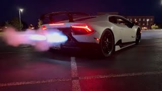 Twin Turbo Lamborghini Sounds Like a Jet