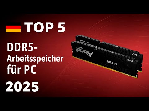 TOP—5. Beste DDR5-Arbeitsspeicher für PC (DIMM RAM). Test & Vergleich 2025
