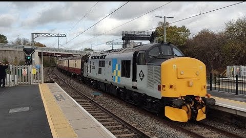 2 Class 37s on a LSL private charter 28th October 2022